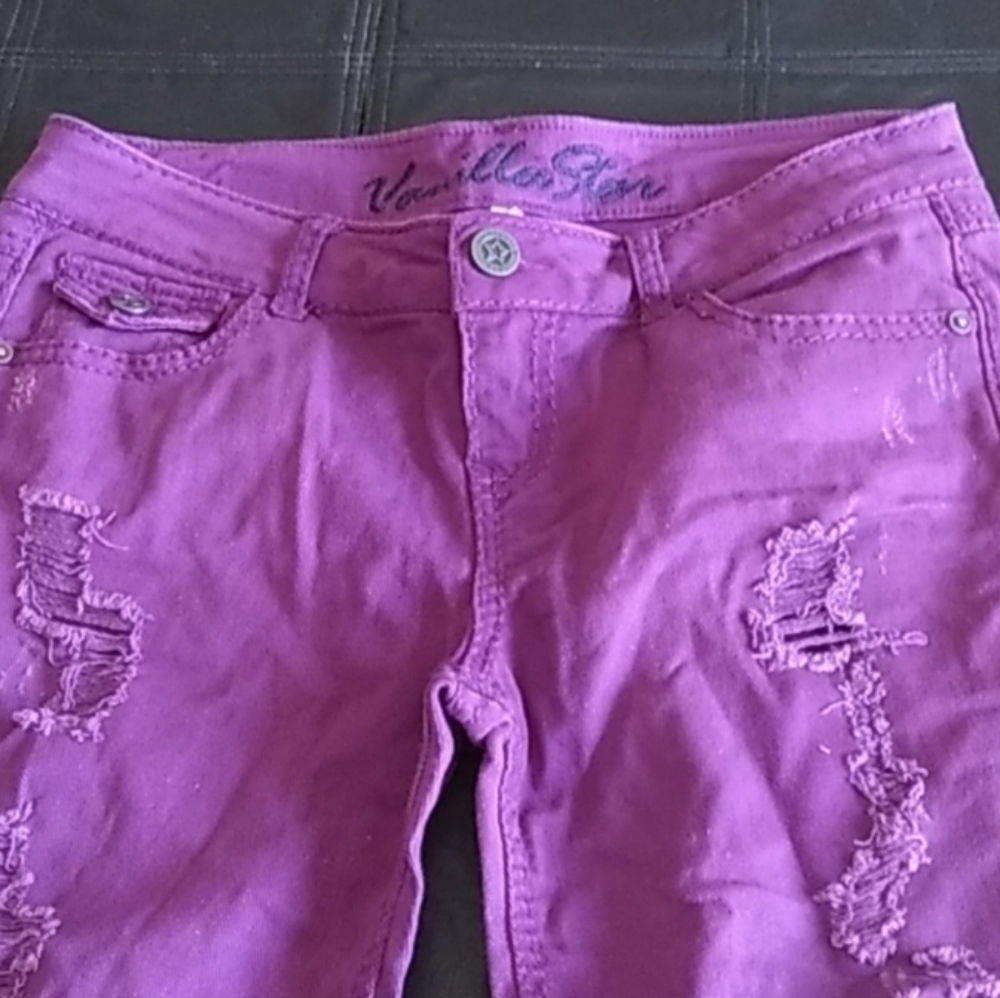 Vanilla Star Purple capri - Picture 4 of 4